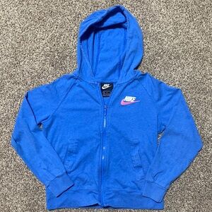 NIKE | Girls Zip up Hoodie size Medium